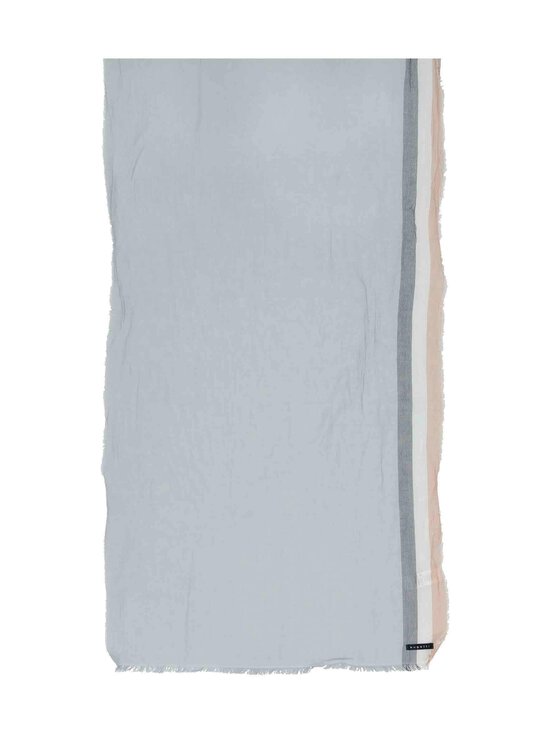 Bugatti - Border Stripe kokvilnas šalle - 910 SILVER | Stockmann - photo 3