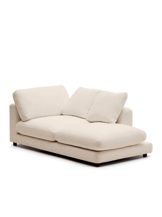 Kave Home - Gala-divaani beige L 195 cm / oikea - BEIGE | Stockmann - photo 1
