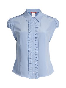 Max Mara Studio - Skipperi-silkkipusero - 044 AZURBLAU | Stockmann