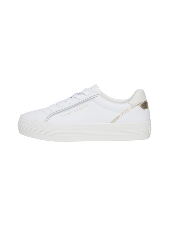 Tommy Hilfiger - Essential Vulc ādas sporta apavi - 0HT WHITE/GOLD - photo 7 Tommy Hilfiger - Essential Vulc ādas sporta apavi - 0HT WHITE/GOLD | Stockmann - photo 7