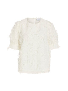 Vila - Pluus Vilacila O-Neck 2/4 - CLOUD DANCER | Stockmann