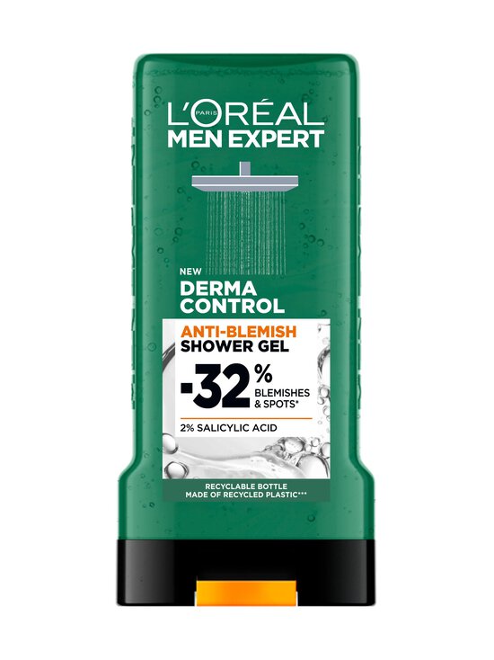 L'Oréal Paris - Men Expert Derma Control Shower Gel -suihkugeeli, 300 ml - NO COL | Stockmann - photo 1