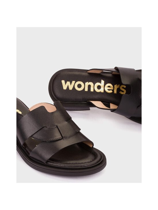 Wonders - Flat Mule -nahkasandaalit - TOKAT NEGRO | Stockmann - photo 4
