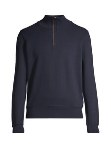 GANT - Kudum Sacker Rib Half Zip - 433 EVENING BLUE | Stockmann