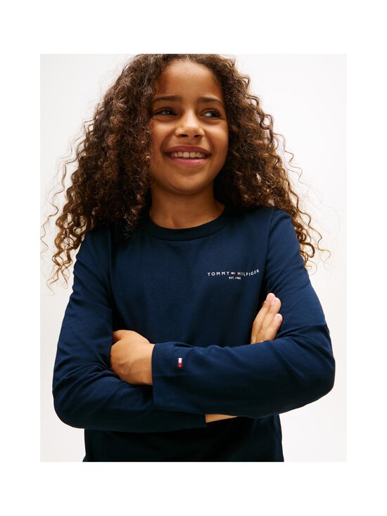 Tommy Hilfiger - Mini Corp trikotāžas krekls - C1G DARK NIGHT NAVY | Stockmann - photo 3