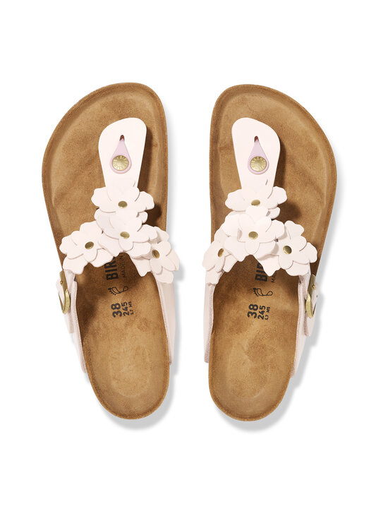 BIRKENSTOCK - Gizeh Flower -nahkasandaalit - LIGHT ROSE | Stockmann - photo 2