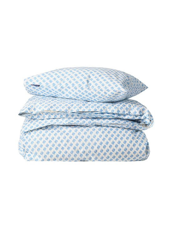 Lexington - Shell Printed Cotton Poplin -pussilakanasetti - WHITE/BLUE - photo 1 Lexington - Shell Printed Cotton Poplin -pussilakanasetti - WHITE/BLUE | Stockmann - photo 1