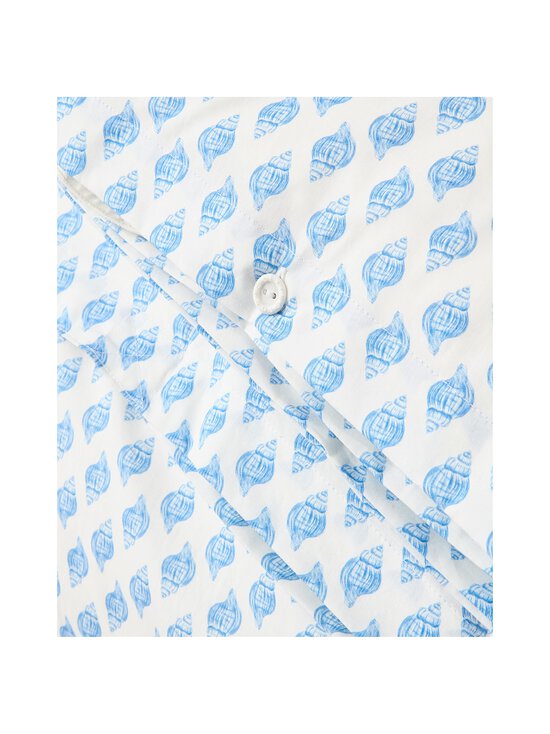 Lexington - Shell Printed Cotton Poplin -pussilakanasetti - WHITE/BLUE - photo 2 Lexington - Shell Printed Cotton Poplin -pussilakanasetti - WHITE/BLUE | Stockmann - photo 2