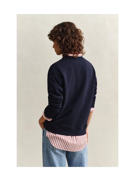 GANT - Rope Graphic -collegepaita - 433 EVENING BLUE | Stockmann - photo 3