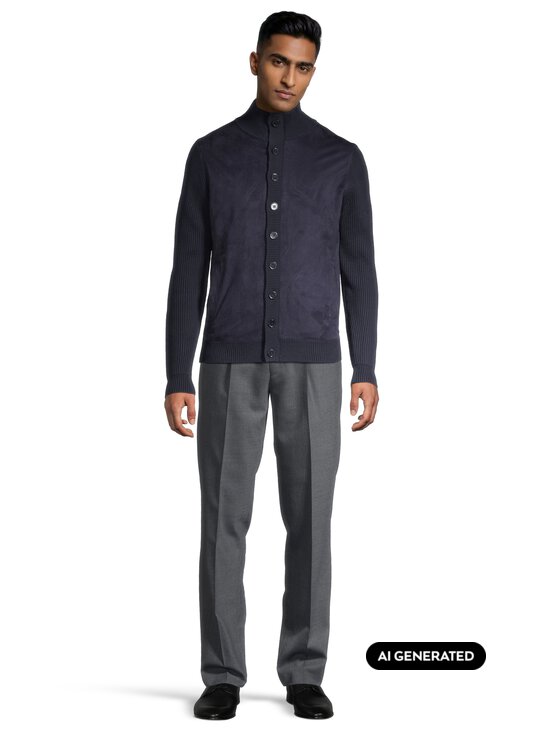 Stenströms - Buttoned Alcantara -hybridineuletakki - 180 NAVY | Stockmann - photo 2