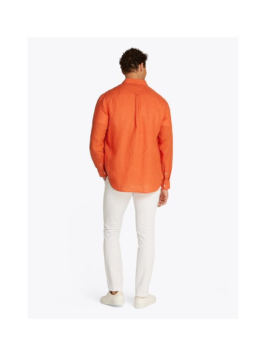 Tommy Hilfiger - Linane särk Pigment Dyed Regular Fit - SCX BRILLIANT ORANGE - photo 3 Tommy Hilfiger - Linane särk Pigment Dyed Regular Fit - SCX BRILLIANT ORANGE | Stockmann - photo 3