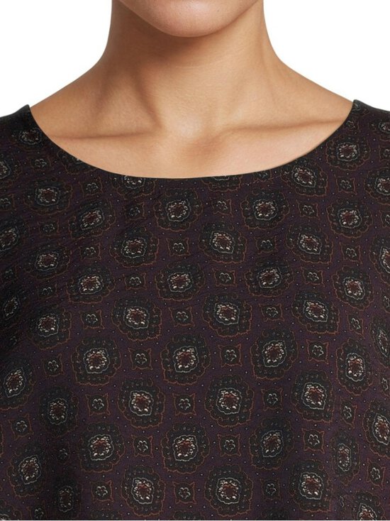 NOOM - Hanna-pusero - AUBERGINE ORNAMENTAL PRINT | Stockmann - photo 4