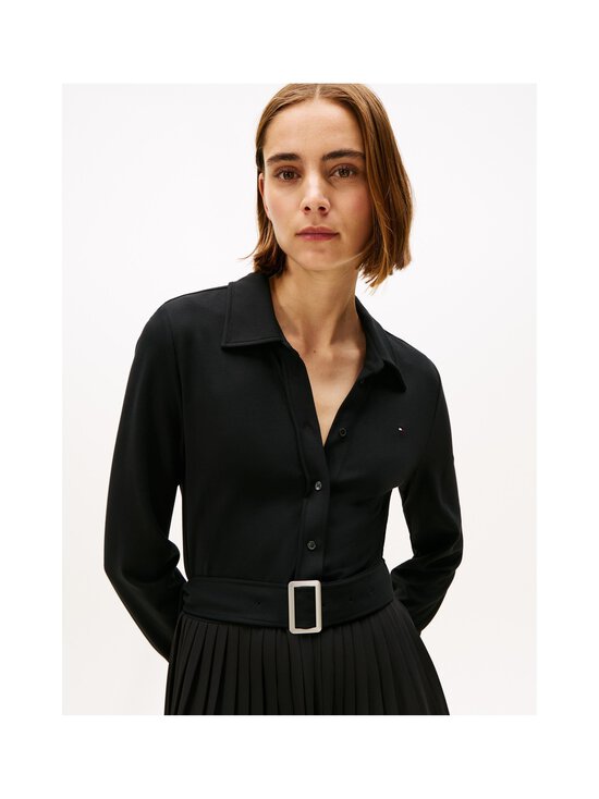 Tommy Hilfiger - Interlock Mix Media -pikeemekko - BDS BLACK | Stockmann - photo 4