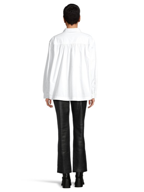 Rue de Tokyo - Sloan Dyed Poplin kreklblūze - WHITE - photo 3 Rue de Tokyo - Sloan Dyed Poplin kreklblūze - WHITE | Stockmann - photo 3