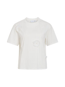 Vila - Vivarzima Flower t-paita - SNOW WHITE | Stockmann