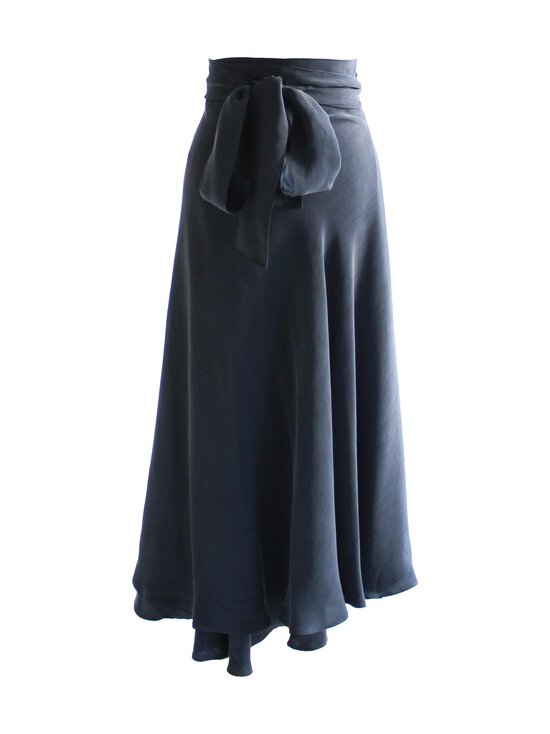 Lili Marleena - Navy Cupro Midi svārki - BLUE | Stockmann - photo 1