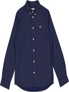 GANT - Triiksärk Micro Print - 409 CLASSIC BLUE | Stockmann