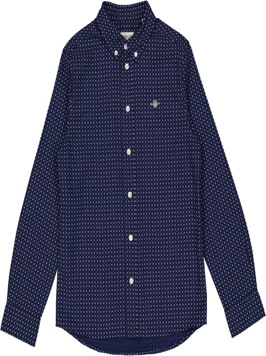 GANT - Triiksärk Micro Print - 409 CLASSIC BLUE | Stockmann - photo 1
