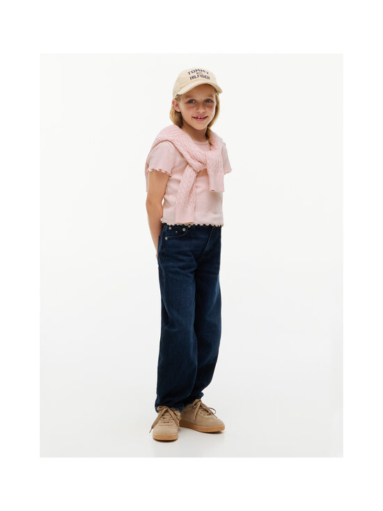 Tommy Hilfiger - Essential Rib T-krekls - TJQ WHIMSY PINK | Stockmann - photo 4