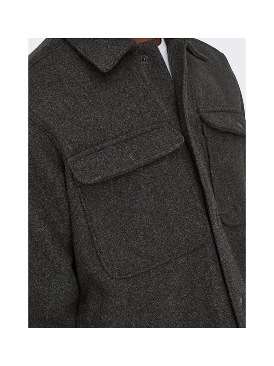 Only & Sons - OnSash-päällyspaita - BLACK - photo 7 Only & Sons - OnSash-päällyspaita - BLACK | Stockmann - photo 7