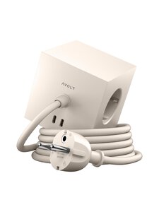 Avolt - Square 1 USB-C -jatkojohto 1.8 m - SAND Avolt - Square 1 USB-C -jatkojohto 1.8 m - SAND | Stockmann