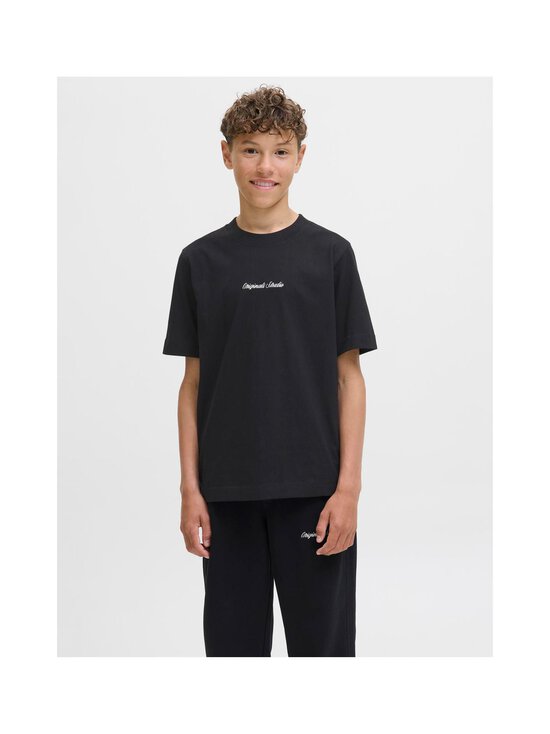 JACK & JONES junior - JorNorrebro Emb T-krekls - BLACK - photo 2 JACK & JONES junior - JorNorrebro Emb T-krekls - BLACK | Stockmann - photo 2