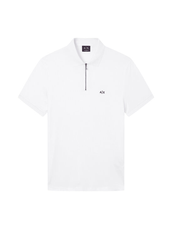 ARMANI EXCHANGE - Zip Polo -pikeepaita - AF21936 U0009 OFF WHITE | Stockmann - photo 1