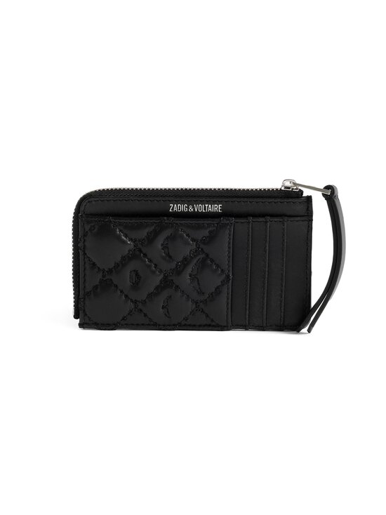 Zadig&Voltaire - ZV Quilted Monogram -korttikotelo - 011 BLACK - photo 1 Zadig&Voltaire - ZV Quilted Monogram -korttikotelo - 011 BLACK | Stockmann - photo 1