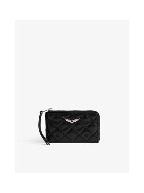 Zadig&Voltaire - ZV Quilted Monogram -korttikotelo - 011 BLACK - photo 2 Zadig&Voltaire - ZV Quilted Monogram -korttikotelo - 011 BLACK | Stockmann - photo 2