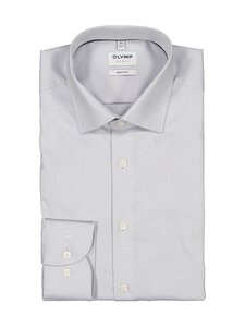 Olymp - Body Fit Level 5 Structure -kauluspaita - 63 SILBERGRAU | Stockmann