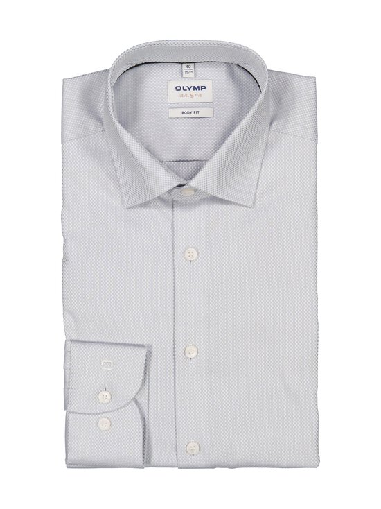 Olymp - Body Fit Level 5 Structure -kauluspaita - 63 SILBERGRAU | Stockmann - photo 1