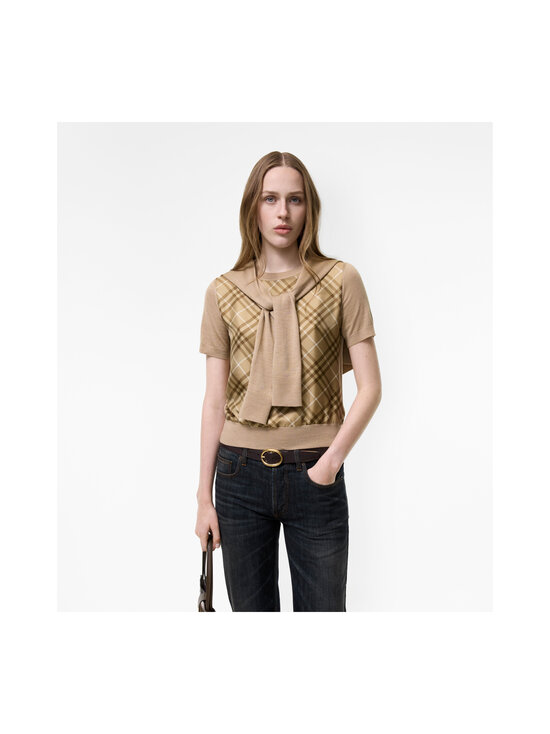 Burberry - Sandrina Silk -neulepaita - A1420 CAMEL | Stockmann - photo 4