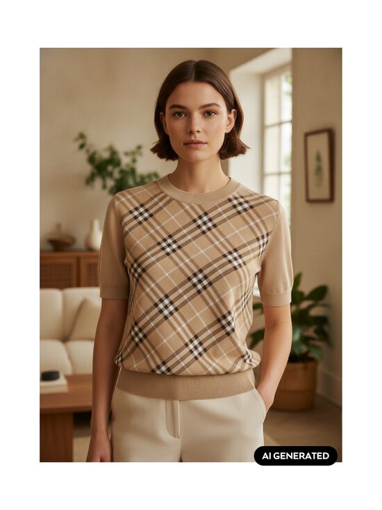 Burberry - Sandrina Silk -neulepaita - A1420 CAMEL | Stockmann - photo 6