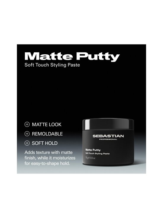 Sebastian - Matte Putty Soft Touch Styling Paste -muotoilupasta - NOCOL | Stockmann - photo 2