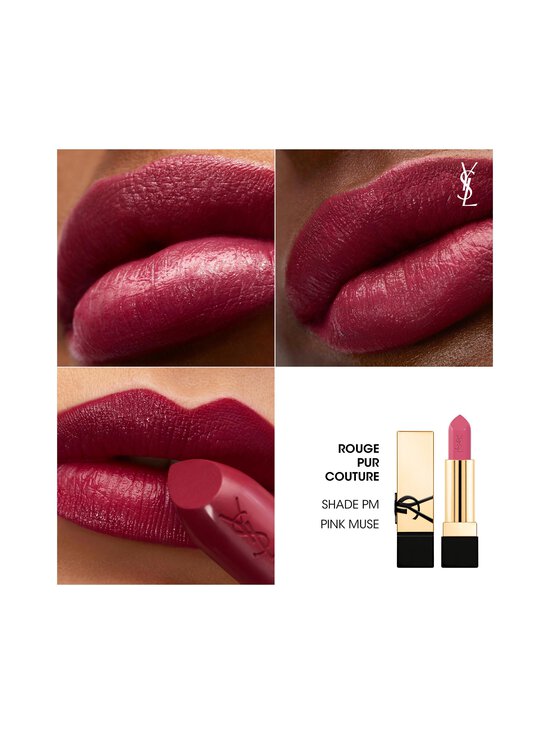 Yves Saint Laurent - Rouge Pur Couture Lipstick -huulipuna - PM - photo 3 Yves Saint Laurent - Rouge Pur Couture Lipstick -huulipuna - PM | Stockmann - photo 3