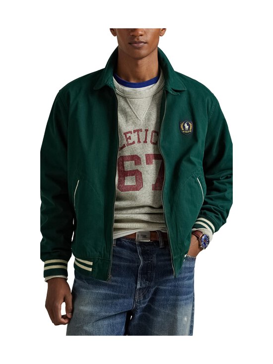 Polo Ralph Lauren - Track Lined Bomber -takki - MOSS AGATE | Stockmann - photo 2