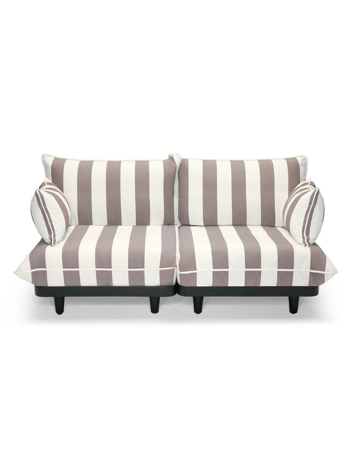 Paletti lounge -ulkosohva stripe cacao