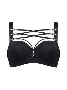 Marlies Dekkers - Spymistress plunge balcony -topatut rintaliivit - BLACK | Stockmann