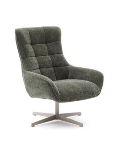 Kave Home - Teryl-nojatuoli - VIHREÄ,HARMAA | Stockmann