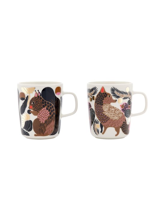 Marimekko - Kurre & Ketunmarja -muki 2-pack - WHITE, MULTICOLOUR, GOLD | Stockmann - photo 1