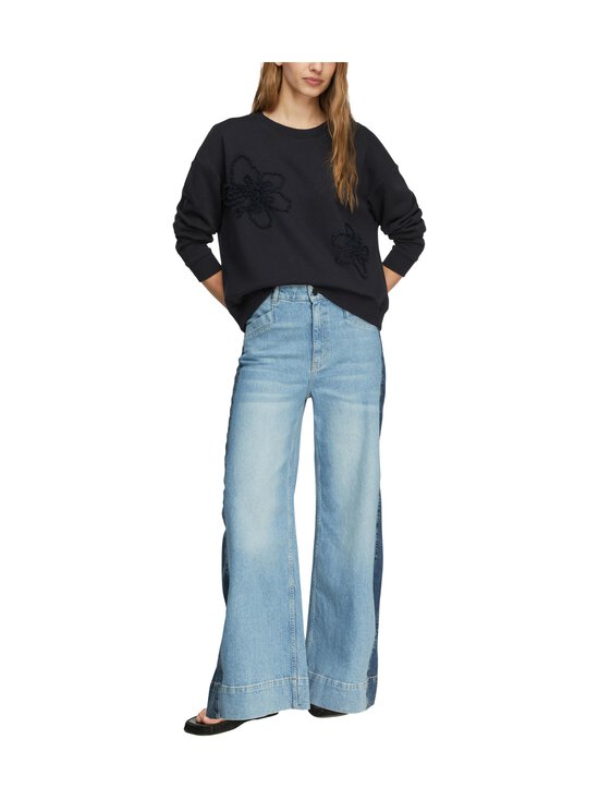 Comma - Flower Deko -collegepaita - 59E7 BLUE | Stockmann - photo 4