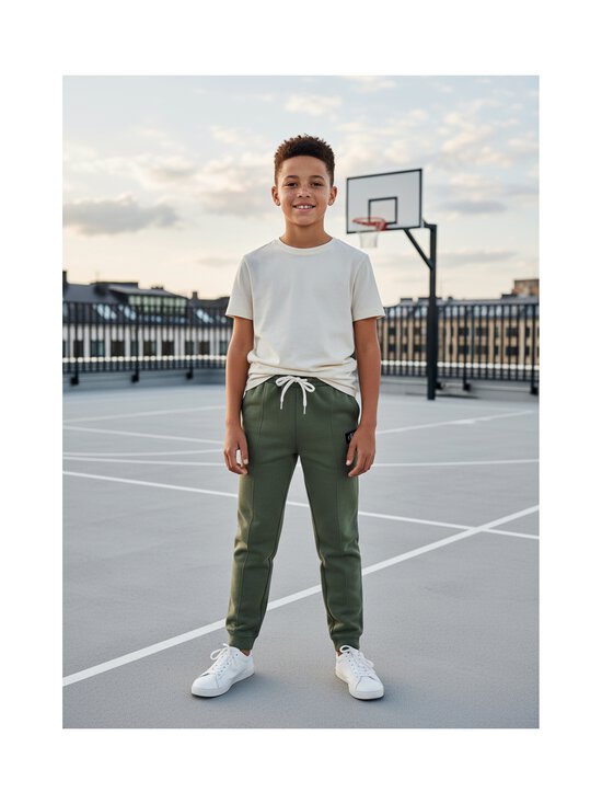 Calvin Klein Kids - Label Relaxed treniņbikses - LDY DUSTY OLIVE | Stockmann - photo 3