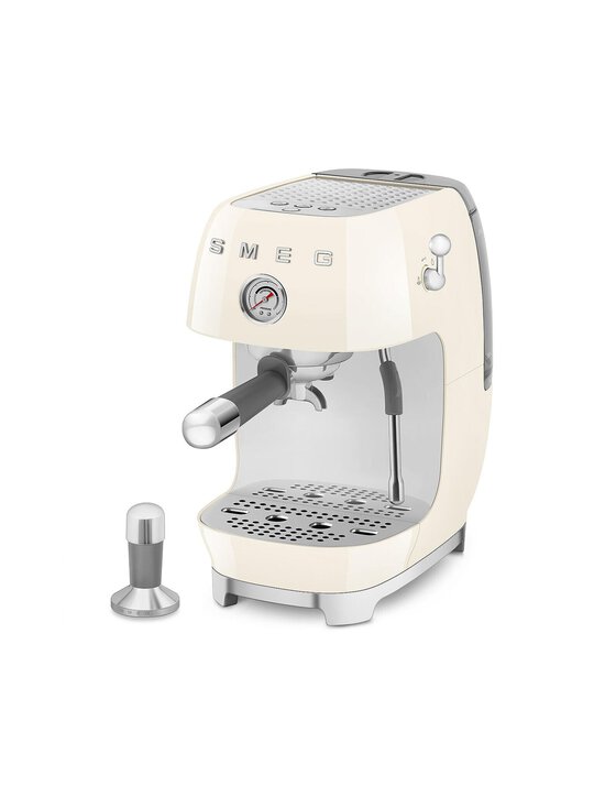 Smeg - ECF03CREU Coffee Machine ‑manuaalinen espressokeitin - CREAM WHITE | Stockmann - photo 4