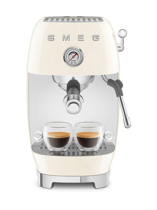 Smeg - ECF03CREU Coffee Machine ‑manuaalinen espressokeitin - CREAM WHITE | Stockmann - photo 6