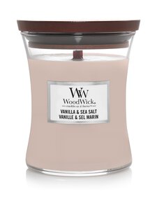 Woodwick - Lõhnaküünal Vanilla & Sea Salt Medium - PINK | Stockmann