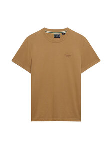 Superdry - T-särk Essential Serif Logo - O5G BRONZE BROWN/DARK BRONZE | Stockmann