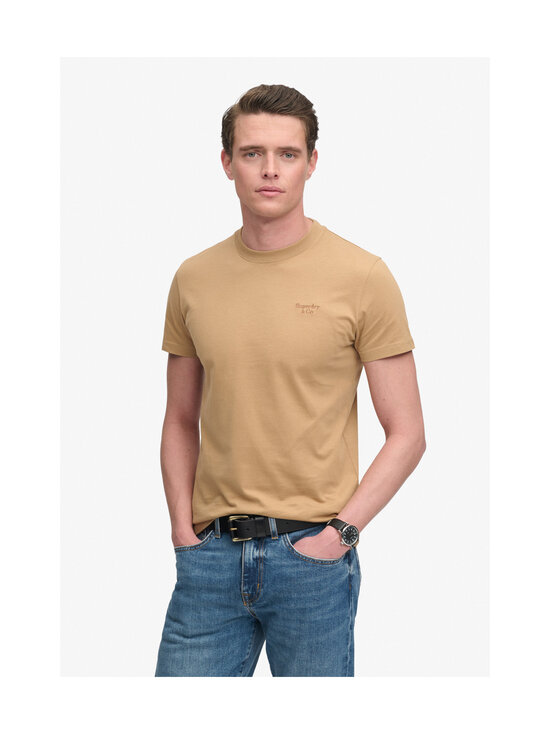Superdry - T-särk Essential Serif Logo - O5G BRONZE BROWN/DARK BRONZE | Stockmann - photo 2