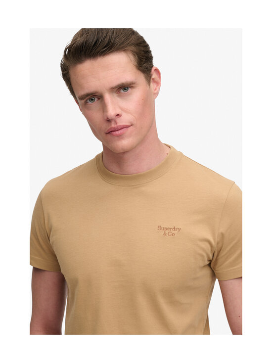 Superdry - T-särk Essential Serif Logo - O5G BRONZE BROWN/DARK BRONZE | Stockmann - photo 4