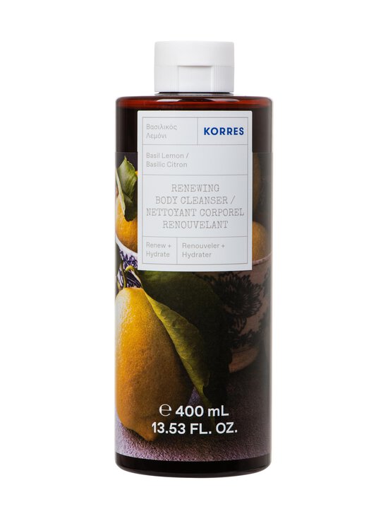 Basil Lemon Showergel -suihkugeeli, 400ml
