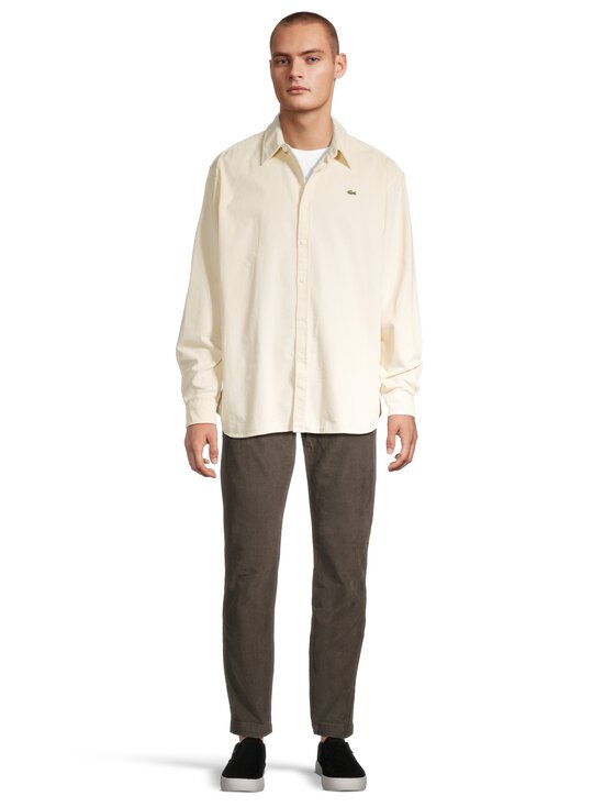 Lacoste - Casual-vakosamettipaita - 056 NATUREL CLAIR | Stockmann - photo 2